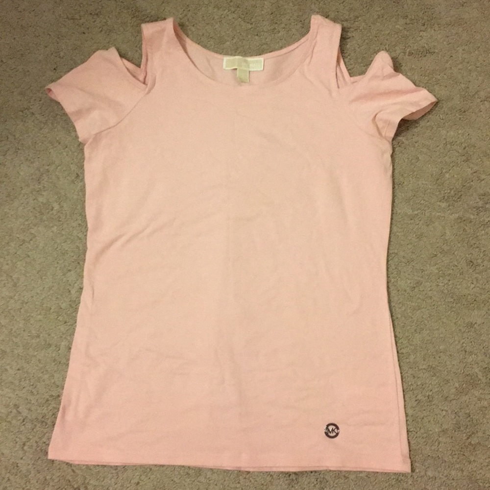 MICHAEL KORS COLD SHOULDER SHIRT